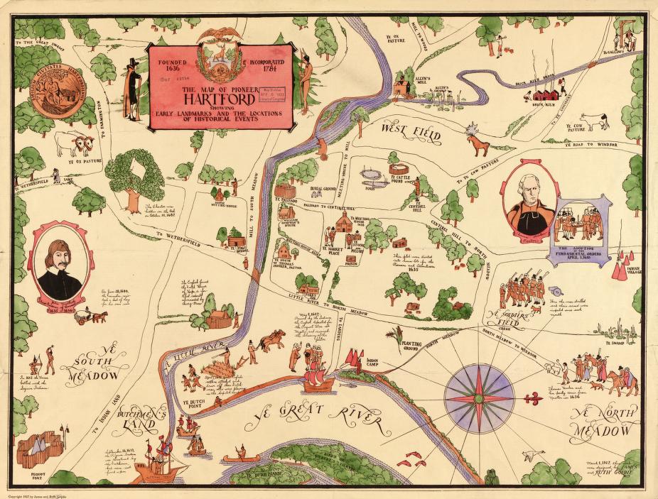 map of Hartford